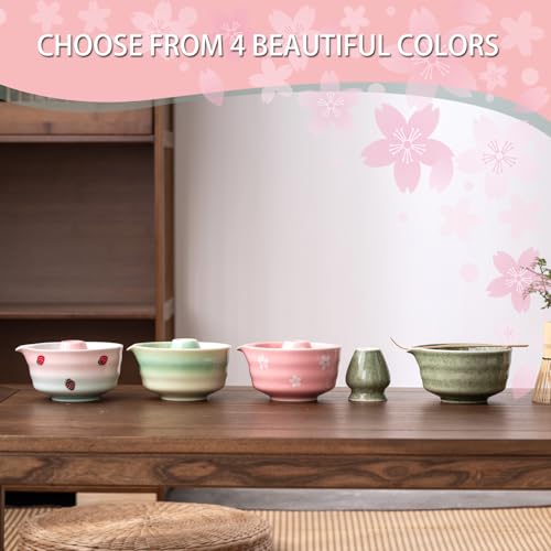 Buucup Japanese Matcha Set with Spouted Bowl