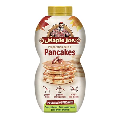 Préparation Pancakes Maple Joe Lot de 3 de 215g pour Petit-Déjeuner
