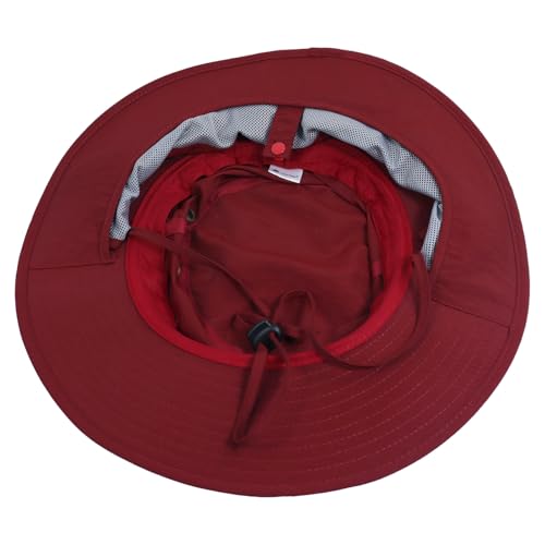 Image of Home Prefer UPF50 Mens Sun Hat with Neck Flap Quick Dry UV Protection Cap Womens Wide Brim Fishing Hat Neck Flap Beach Garden