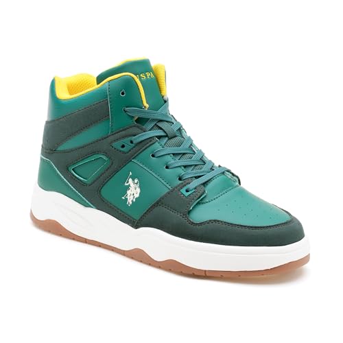 Image of USPA U.S. Polo Assn Men|Bruce|Black Stylish Casual Sneaker Shoes for Man