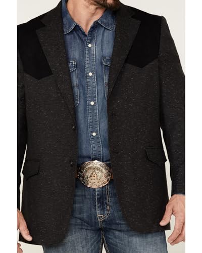 Cody James Men's Waco Contrast Yolk Button Down Western Sportcoat - RSFT7102-457 42 LNG US3