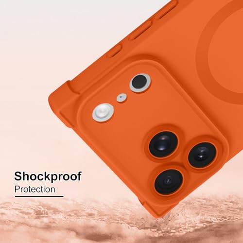 Coque iPhone 17 Pro Max MagSafe orange pour éviter les vitres brisées - 5