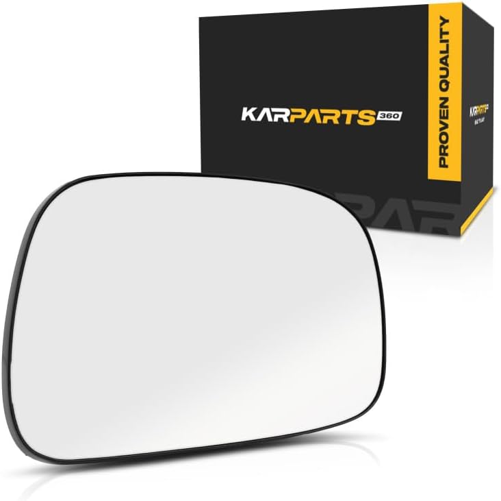For Toyota Camry 2002 03 04 05 2006 Mirror Glass Passenger Side | Non-Heated | w/Backing Plate | Convex Glass Type | LE/SE/XLE/Base Models | Replacement For 87931AA080 | TO1325100