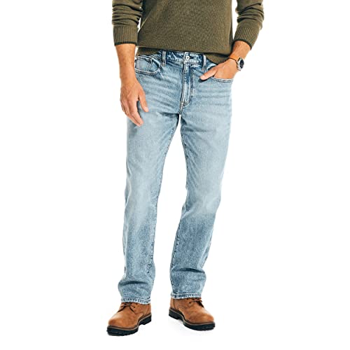 Jean homme confortable fini les pantalons serrés avec le denim stretch Nautica 32 US