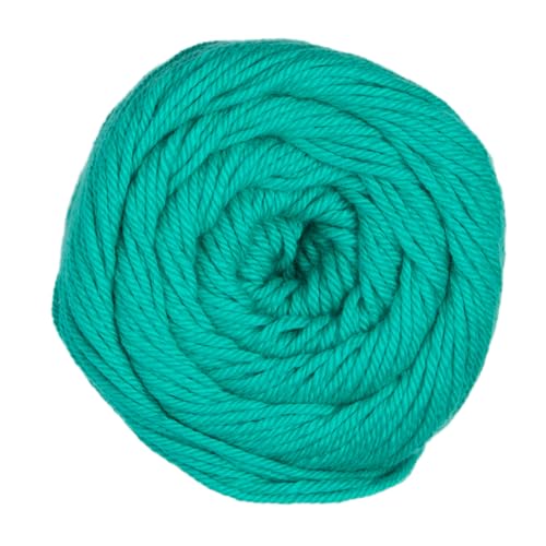 Image of Knit Picks Dishie Blue Green Worsted Weight 100% Cotton Yarn - 100g (Tidewater)