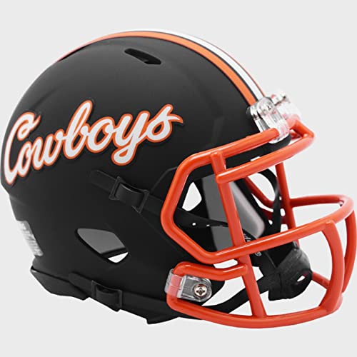 Riddell Oklahoma State Cowboys 2022 Black Speed Mini Football Helmet