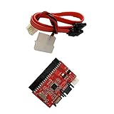 ➤ ♬ Mit diesem Konverter können Sie die SATA-Festplatte an das IDE-Mainboard sowie die IDE-Festplatte an das SATA-Mainboard anschließen.