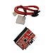 Produktbild Portabler 40-Pin IDE zu SATA/SATA zu IDE Konverter Adapter für Festplatte HDD CD DVD Adapter 1,5 Gbit/s 150 MB/s - Schwarz & Rot