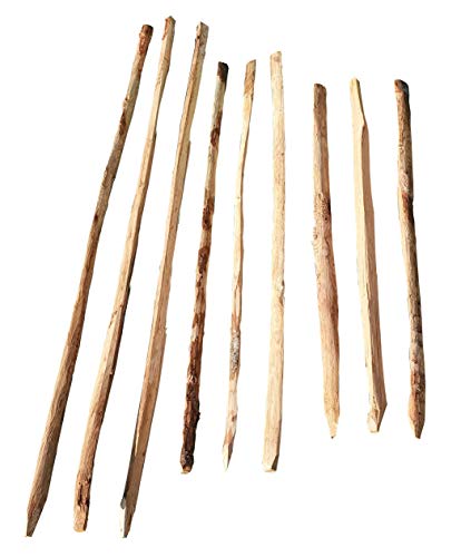 Valla Matratzenmanufaktur Castaño en varios tamaños Valla  Natural Tablas staketen para hacer Jardín Valla, diseño o como revestimiento pared y techo