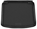 Passform Matte - Die 100% passgenaue und besonders robuste WALSER XTR Antirutschmatte Kofferraum in modernem 3D-Design ist kompatibel mit VW Golf IV Schrägheck (1J1) 08/1997-12/2007