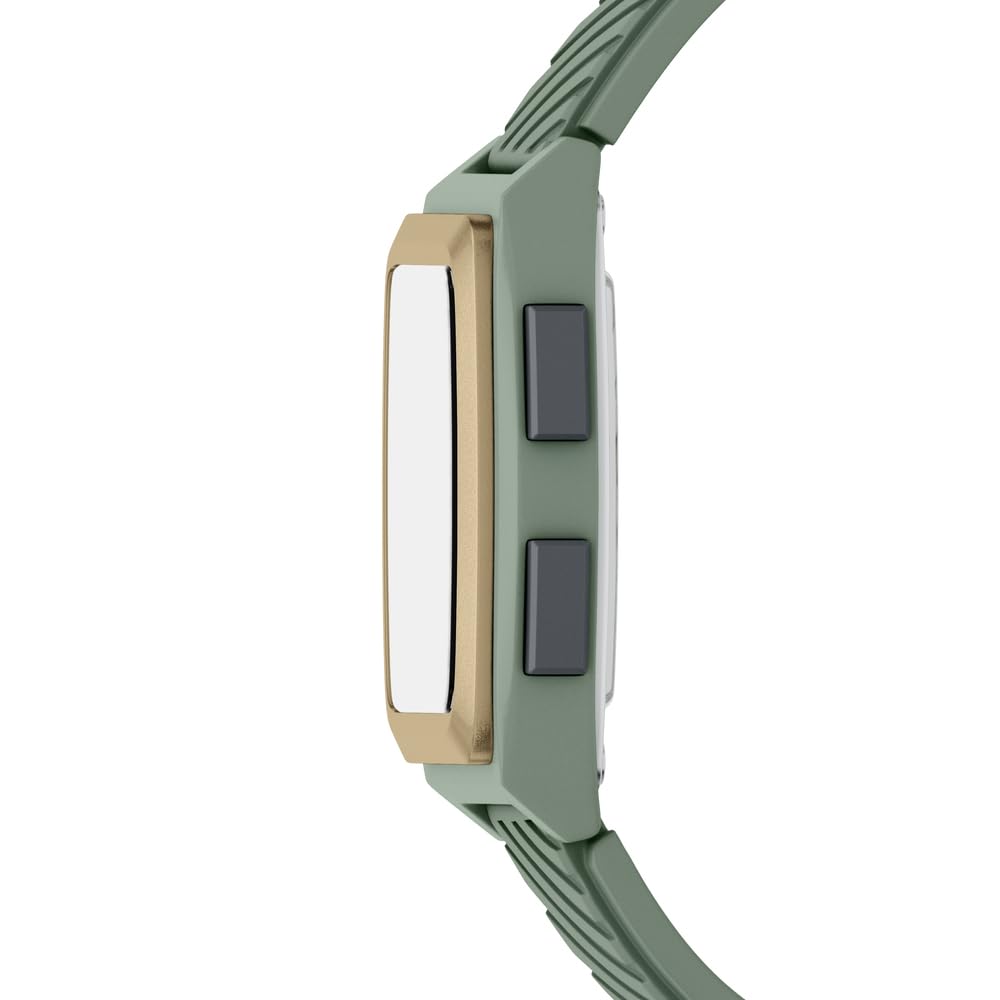 Armani Exchange Męski 42 mm zielony plastikowy zegarek, AX2969