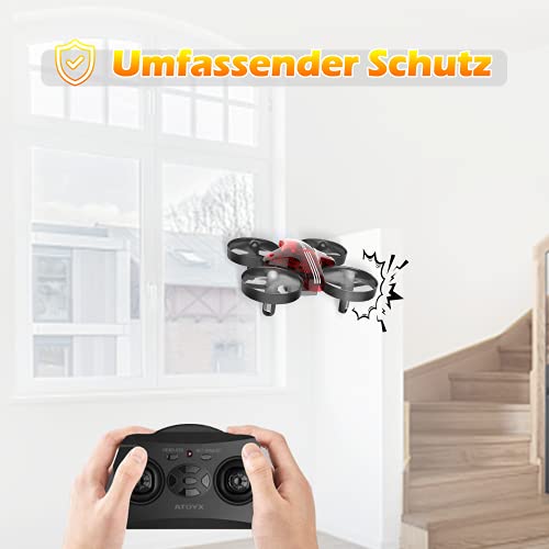 Mini Drohne für Kinder und Anfänger, RC Drone, Quadrocopter Mini Helikopter mit Höhehalten, Kopflos Modus, 3D Flips, EIN… – Bild 5