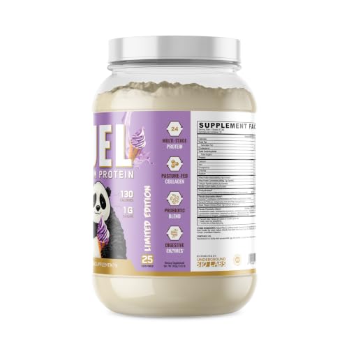 Image of Underground Bio Labs: Panda Fuel Premium Protein (2.5 Pound, Ube Ice Cream)