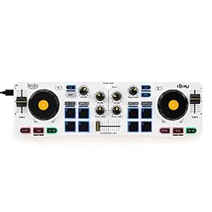 Hercules DJControl Mix Bluetooth DJ-Controller 2 Decks