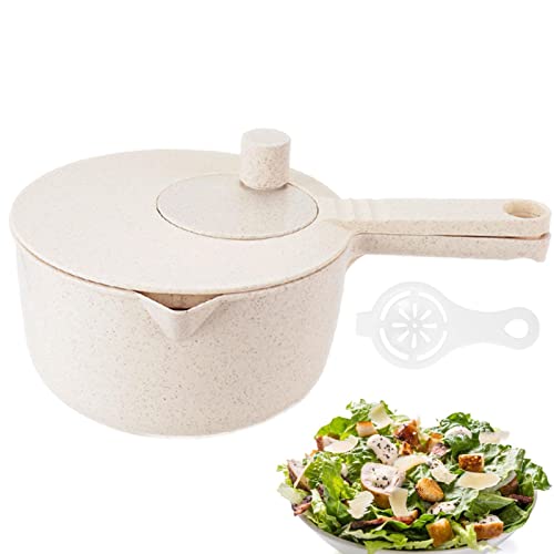 AOCATE Spinners cozinha | Secador manual alface lavadora vegetais com cabo longo - Tigela mistura ov