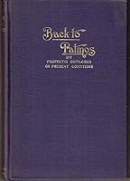 Back to Patmos: Prophetic outlooks on present conditions B00087P2MQ Book Cover