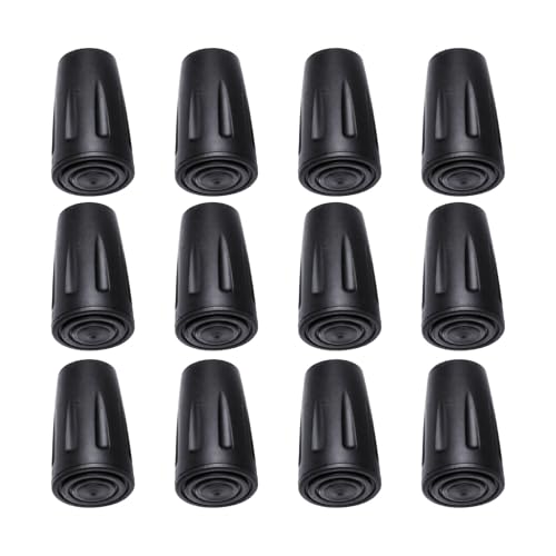 XUZHID Trekking Poles Caps?12pcs Round Trekking Poles Basket Universals Trekking Poles Caps Protectors for Asphalts and Gravels