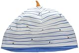  maximo Baby-Jungen, Jersey Mütze, Mehrfarbig (Wollweiß-Himmel-Boote 62), 39