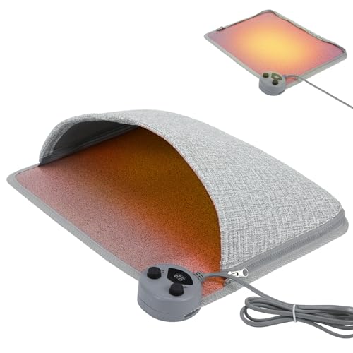 Bestcool Fußwärmer, 220V Beheizte Bodenmatte für Fuß Fußheizmatte Mit 5 Temperaturstufen und 7 Timereinstellungen Fußmatte Beheizbar, Heizmatte Fussboden für Zuhause Büro( (43 x 33 cm) Bestcool Fußwärmer, 220V Beheizte Bodenmatte für Fuß Fußheizmatte Mit 5 Temperaturstufen und 7 Timereinstellungen Fußmatte Beheizbar, Heizmatte Fussboden für Zuhause Büro( (43 x 33 cm)