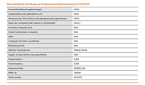 Osram Dulux DE 13 Watt 840 4P G24q-1, 840 Neutralweiß - Image 3