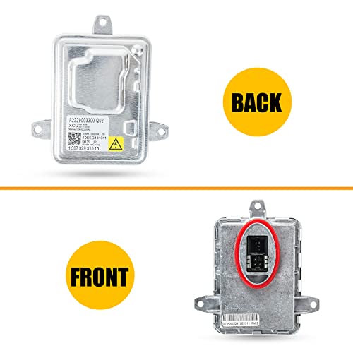 130732931515 Xenon Headlight Ballast Control Unit Module With D3S Bulb Compatible With Dodge Dart Cadillac Cts Xts Chevy Camaro Land Rover Mercedes-Benz Cla250 Gla250 Volvo C30 C70 #TOP4