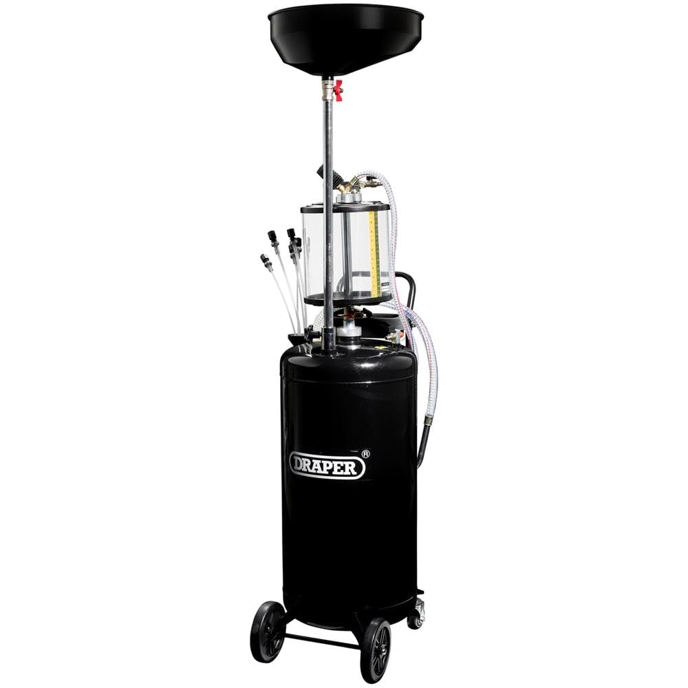 Draper 90L Suction Oildrainer&Chamber - 13265