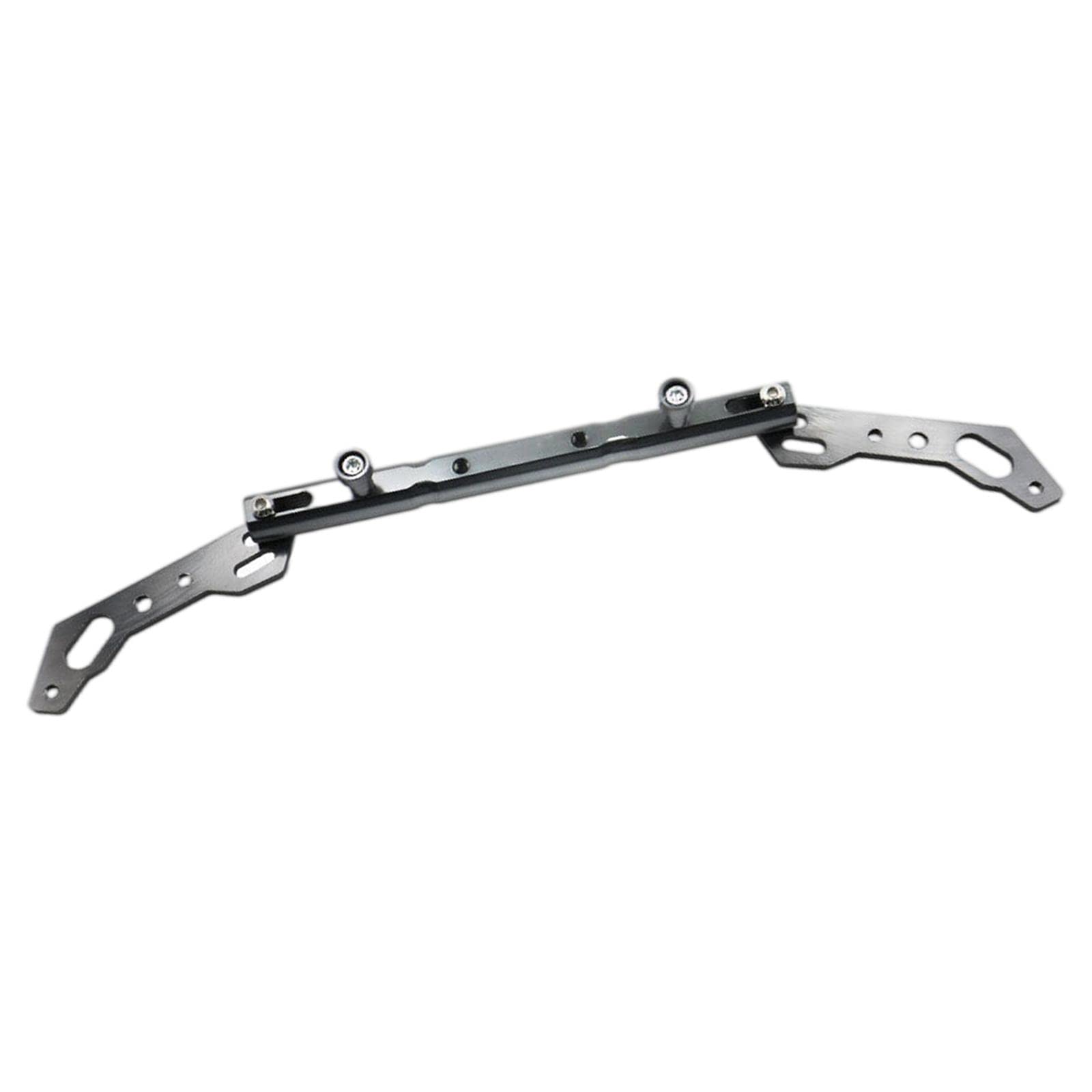 ivelect mobile phone gps navigation plate bracket bar stand for motorcycle grey