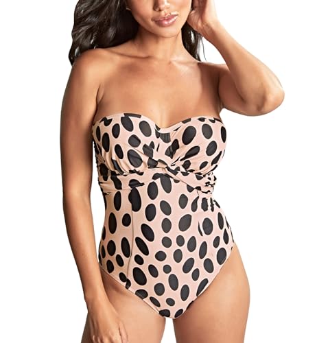 Panache SW1770 Amalfi Tatiana Twist Bandeau Swimsuit