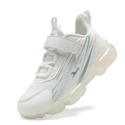 Image of JMFCHI Boys Girls Kids Sneakers Knitted Mesh Running Tennis Athletic Shoes | Breathable,Lightweight,Comfortable,Non-slip,Easy wear,Casual fashion,Indoor outdoor,Gym sport,Daily play,Little /Big Kid