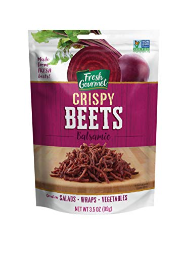 Fresh Gourmet Crispy Beets, Balsamic, 3.5 Ounce (Pack of 6)