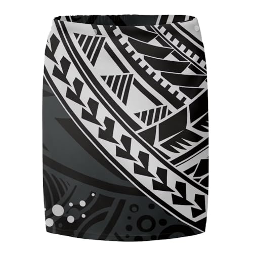 Men's Sarong Hawaiian Swimsuit Bottom Polynesian Wrap Skirt Pareu Tropical Print