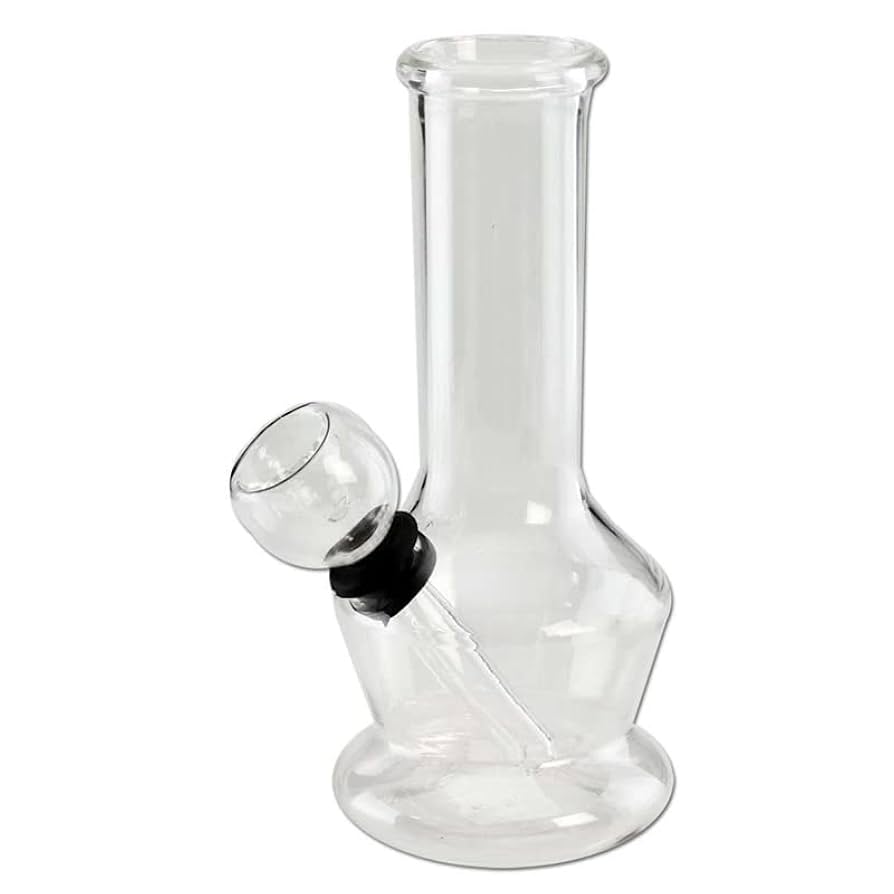 Amazon.co.jp: Glass Bong Mini Clear-クリア ミニガラスボング