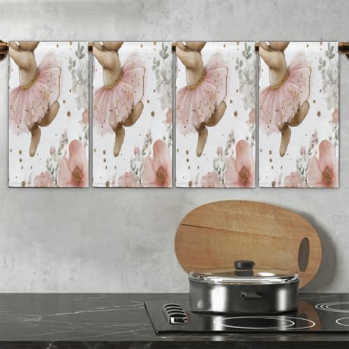Torchons microfibre lapin dansant : une idée cadeau originale pour la maison