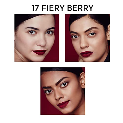 Image of SUGAR Cosmetics Smudge Me Not Liquid Lipsticks for Women | Transferproof & Waterproof | Lasts 12+ Hours | Matte Lipstick | 1.1ml - 17 Fiery Berry