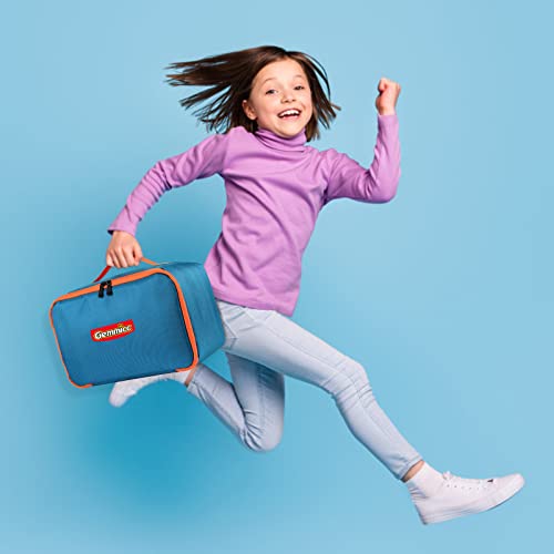 Gemmicc 72Pcs Magnetic Tiles + Storage Bag #TOP5