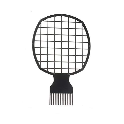 2pcs Afro and Twist Comb,Uspacific Cur Twist Comb Loc Twisting Comb for Afros Dreads and Natural Hair (Black) (Same2pcs)