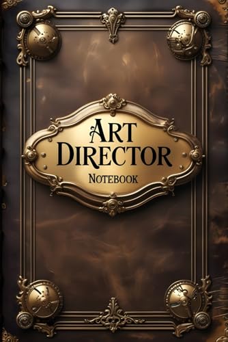 Art director notebook: lined journal for men women coworker