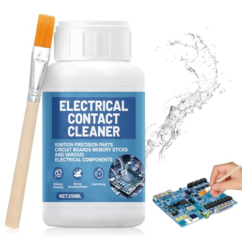 AllisWay Limpia Contactos, Limpia Contactos Electronicos, Limpiador Para Sistemas Electrónicos, Secado Rápido, Se Utiliza Principalmente para Limpiar Placas de Circuitos, Piezas Metálicas y Hardware