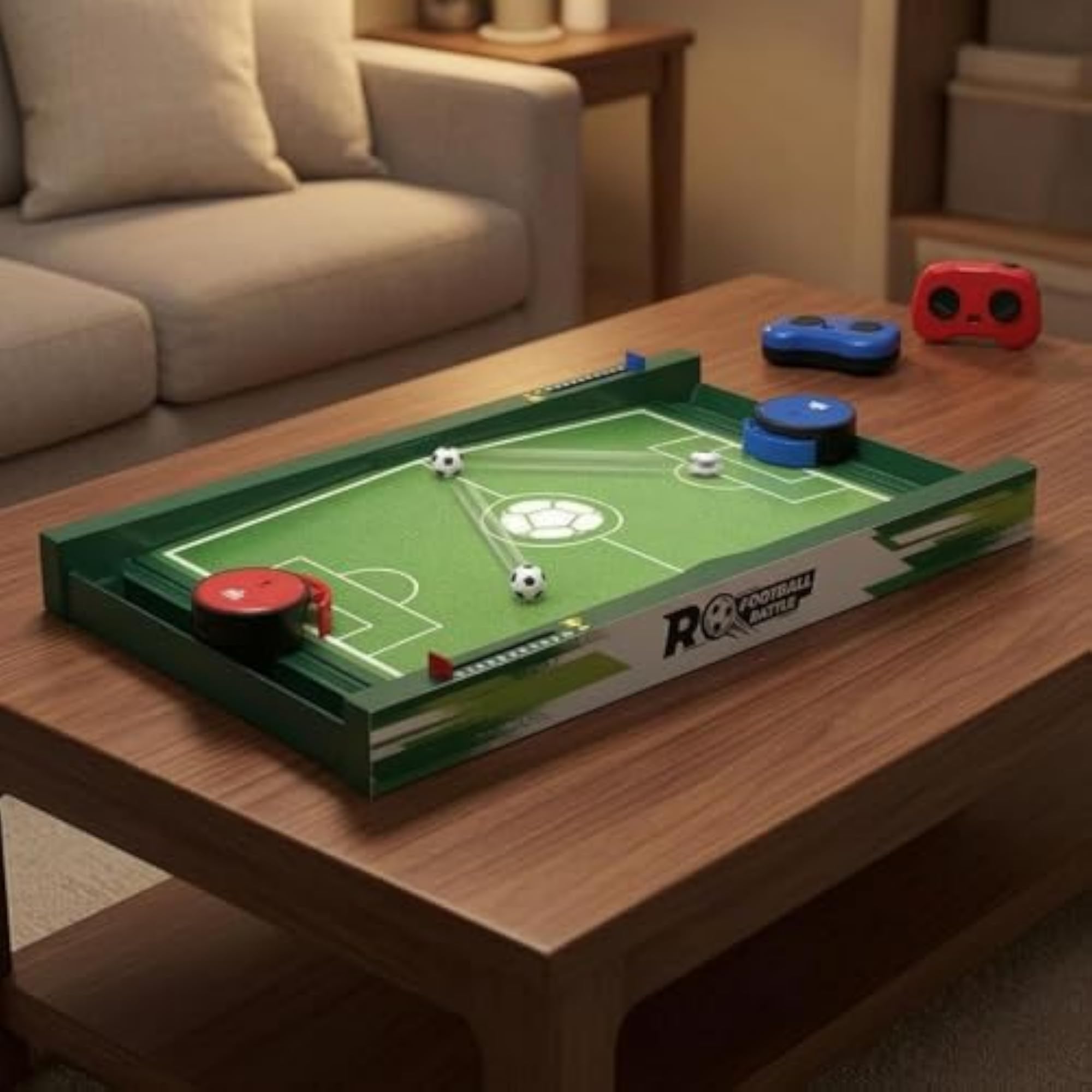 Green Playing Field Wireless-Control Football Battle Game