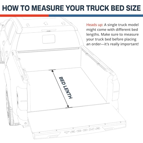 Image of Bestwyll Retractable Hard Tonneau Cover Fits Ford F-150 2015-2026 6.5 Ft Bed,BoxLink Compatible | B32c | (Manual | Auto-Retract, 6.5 Ft Bed (2015-2025))