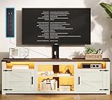 ROCHECASA Farmhouse TV Stand...