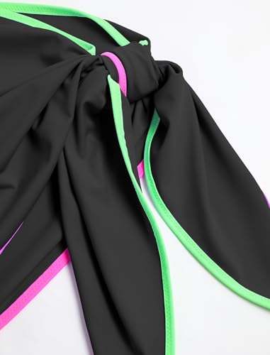 Image of ZAFUL Women Beach Sarong Bathing Suit Wrap Skirt Textured Bikini Swimsuit Cover Ups for Swimwear