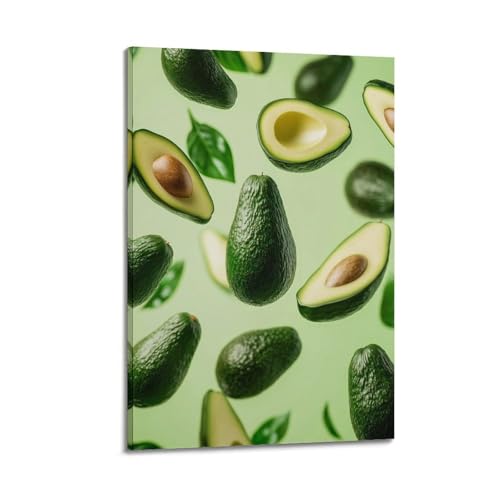 Poster suspendu d'avocat sur toile pour habiller un mur vide avec une décoration de chambre originale