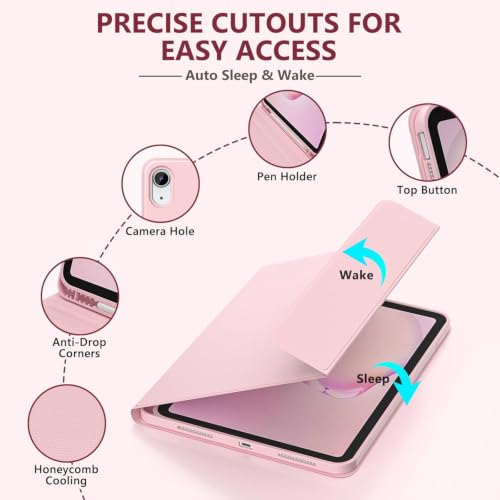 Funda con teclado para iPad Air 11 M4 M3 M2 y 10.9 retroiluminada 5