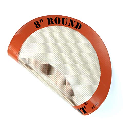 Silpat Round Cake Liner Non-Stick Silicone Baking Mat, 8", AH197-01