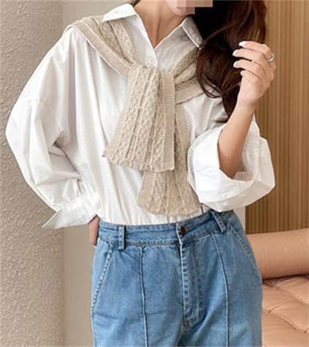 Shawl Wraps For Women Soft Hooded Cardigan Sweater Knitted Shawl Scarf Shoulder Cape Accessories 20253