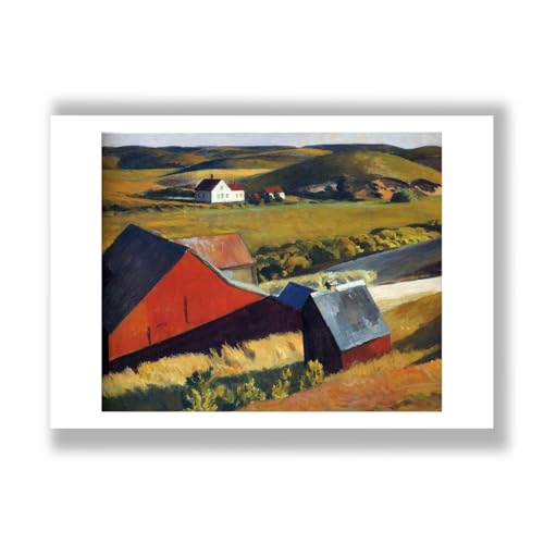 Impresión artística mate de Edward Hopper para crear un ambiente relajante