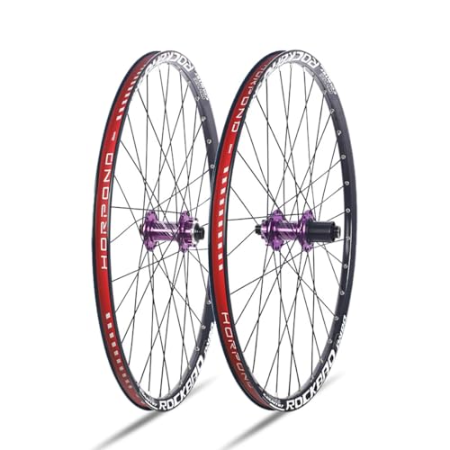 24/26/27.5/29C` X[ANX }EeoCNzC[Zbg wA~ 15x100mm/12x142mm fBXNu[L 32H nu 7/8/9/10/11Xs[hΉ(Purple,29'')