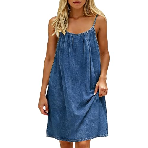 Vestido suelto de mujer ideal para tardes de playa y paseos de verano