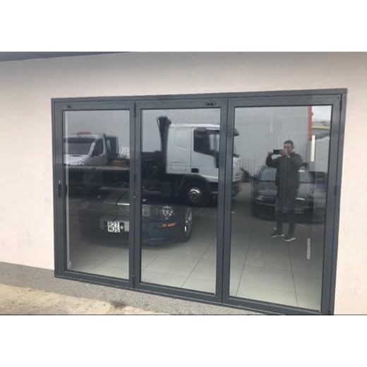 Aluminum Bifold Doors - 3 Panel Design